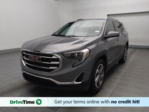 Satin Steel Metallic 2021 GMC Terrain SLT