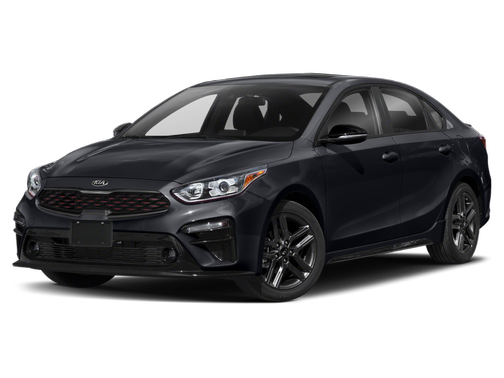 Aurora Black 2021 Kia Forte GT-Line