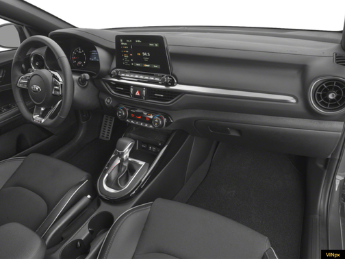 Aurora Black 2021 Kia Forte GT-Line