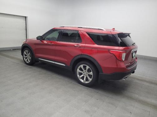 Rapid Red Metallic Tinted Clearcoat 2020 Ford Explorer Platinum