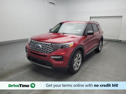 Rapid Red Metallic Tinted Clearcoat 2020 Ford Explorer Platinum