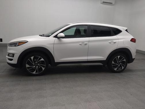 Dazzling White 2019 Hyundai TUCSON Sport
