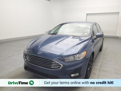 Blue 2019 Ford Fusion SE