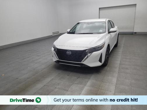 White 2025 Nissan Sentra SV