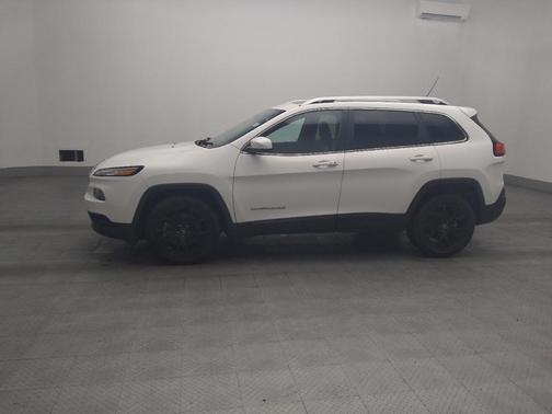 Bright White Clearcoat 2015 Jeep Cherokee Limited