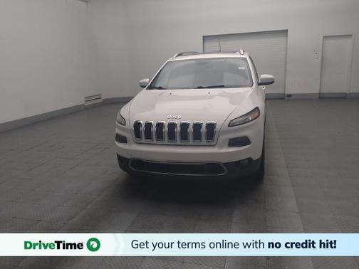 Bright White Clearcoat 2015 Jeep Cherokee Limited