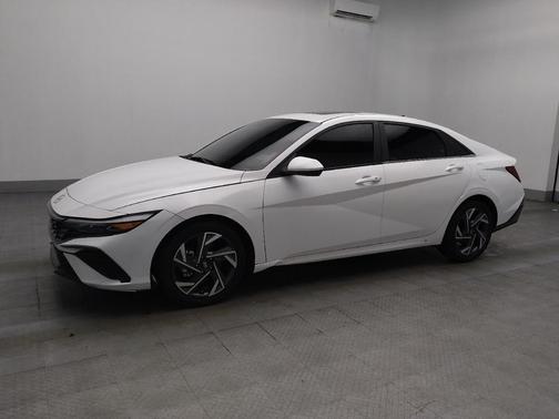 Serenity White 2024 Hyundai ELANTRA SEL