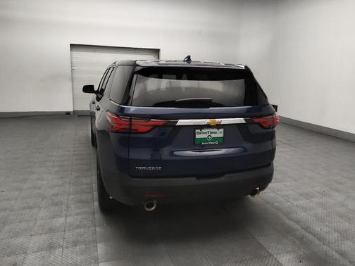Northsky Blue Metallic 2022 Chevrolet Traverse LS
