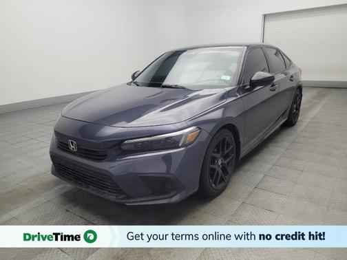 Gray 2022 Honda Civic Sport