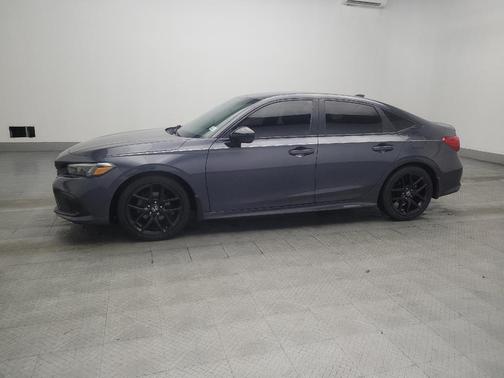 Gray 2022 Honda Civic Sport