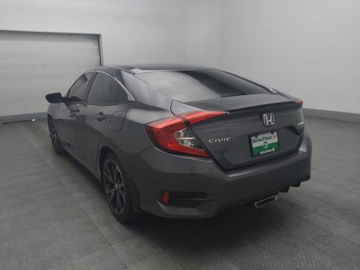Modern Steel Metallic 2020 Honda Civic Sport