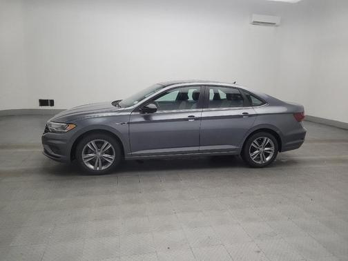 Platinum Gray Metallic 2019 Volkswagen Jetta 1.4T R-Line