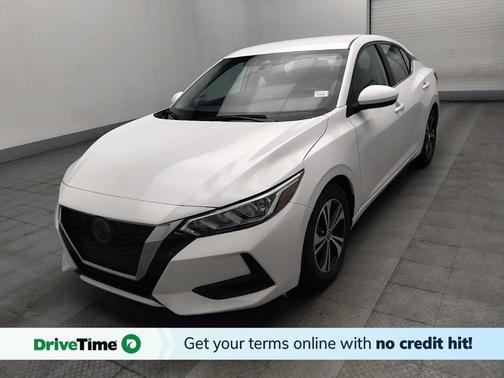 White 2023 Nissan Sentra SV
