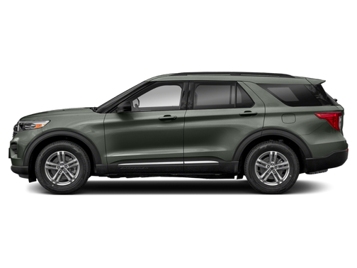 Forged Green Metallic 2022 Ford Explorer XLT