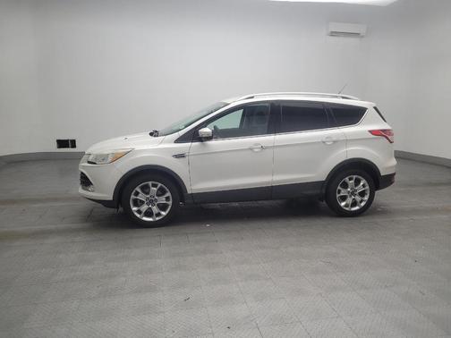 White Platinum Metallic Tri-Coat 2016 Ford Escape Titanium