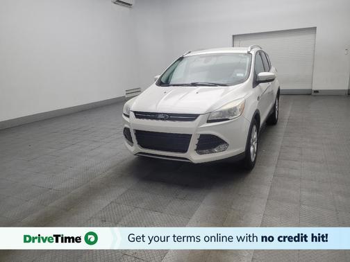 White Platinum Metallic Tri-Coat 2016 Ford Escape Titanium