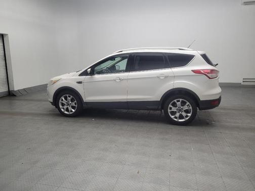 White Platinum Metallic Tri-Coat 2016 Ford Escape Titanium
