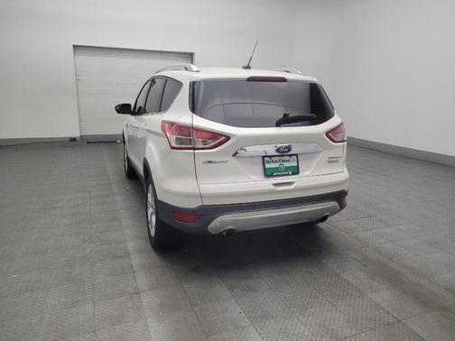 White Platinum Metallic Tri-Coat 2016 Ford Escape Titanium