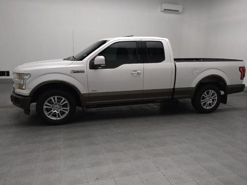 White 2015 Ford F-150 Lariat