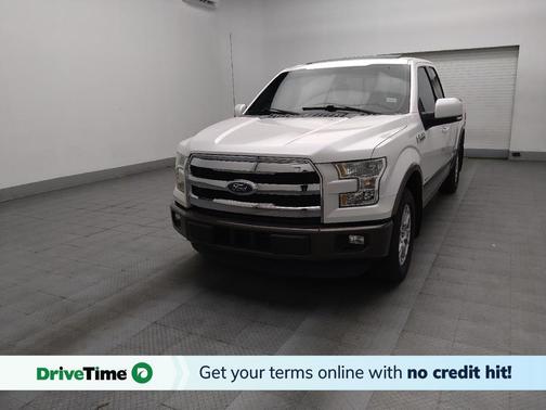 White 2015 Ford F-150 Lariat