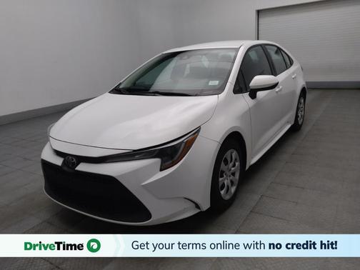 White 2022 Toyota Corolla LE