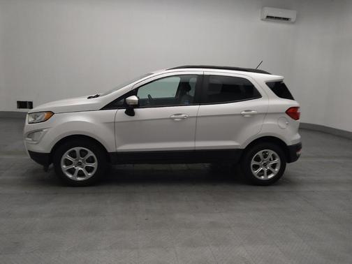 White Platinum Metallic Tri-Coat 2019 Ford EcoSport SE