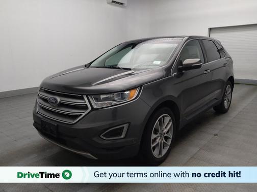 Magnetic Metallic 2018 Ford Edge Titanium