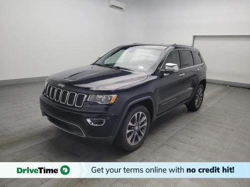 Diamond Black Crystal Pearlcoat 2018 Jeep Grand Cherokee Limited