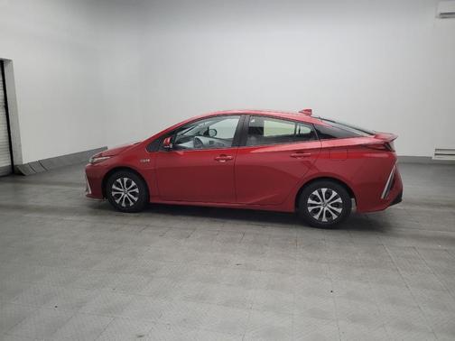 Supersonic Red 2021 Toyota Prius Prime LE
