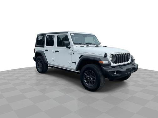 Bright White Clearcoat 2025 Jeep Wrangler Sport S