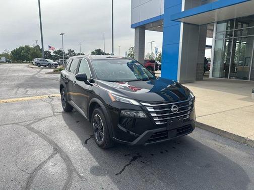 Super Black 2025 Nissan Rogue SV
