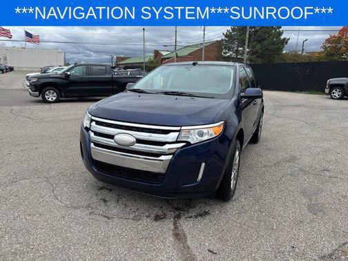 Kona Blue Metallic 2011 Ford Edge Limited