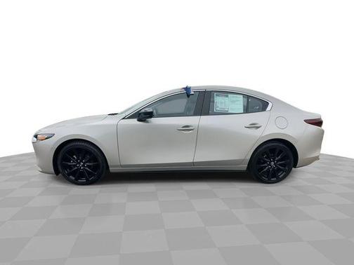 Platinum Quartz Metallic 2024 Mazda Mazda3 2.5 S Select Sport