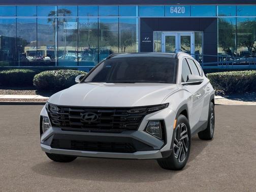 Creamy White Pearl 2026 Hyundai TUCSON Hybrid Limited