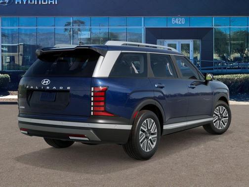 Pacific Sapphire 2026 Hyundai Palisade Hybrid Blue SEL Premium 7P