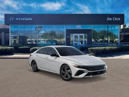 Serenity White 2026 Hyundai ELANTRA Sport