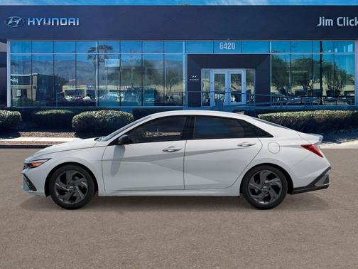 Serenity White 2026 Hyundai ELANTRA Sport