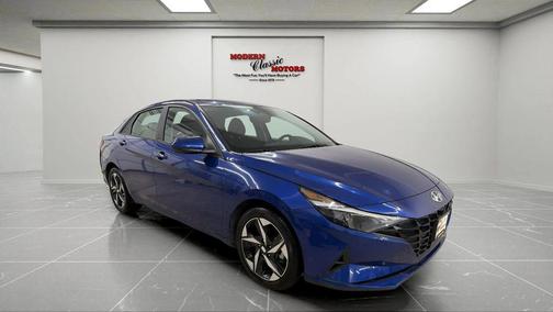 Intense Blue 2023 Hyundai ELANTRA SEL