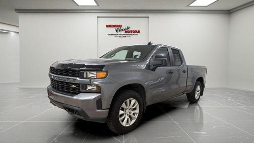 Gray 2021 Chevrolet Silverado 1500 Custom