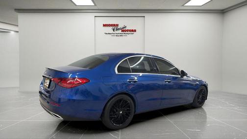 Blue 2023 Mercedes-Benz C-Class C 300 4MATIC