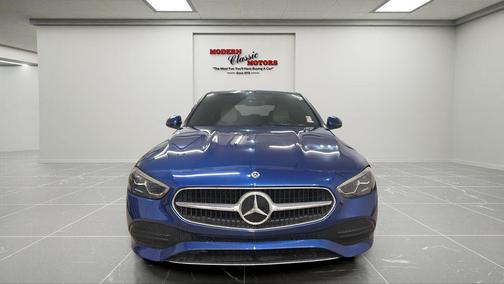 Blue 2023 Mercedes-Benz C-Class C 300 4MATIC