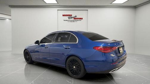 Blue 2023 Mercedes-Benz C-Class C 300 4MATIC