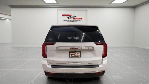 Summit White 2021 GMC Yukon SLT