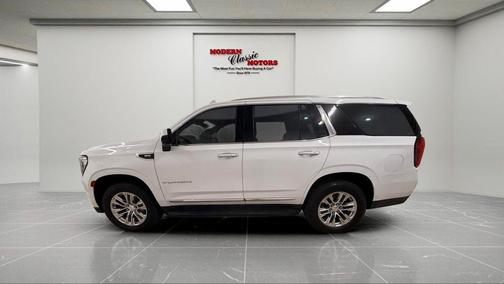 Summit White 2021 GMC Yukon SLT