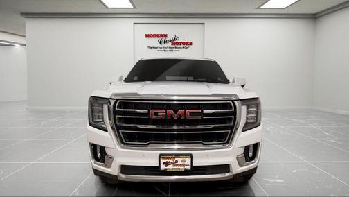 Summit White 2021 GMC Yukon SLT