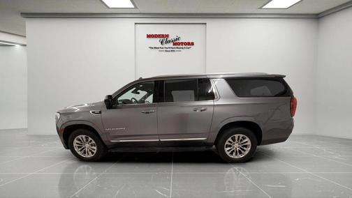 Satin Steel Metallic 2021 GMC Yukon XL SLT