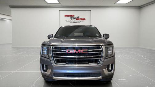 Satin Steel Metallic 2021 GMC Yukon XL SLT