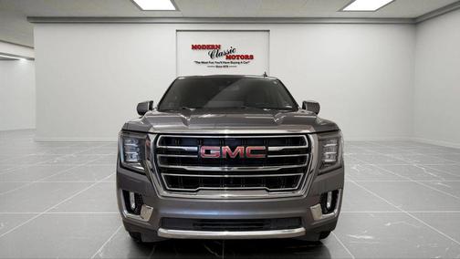 Satin Steel Metallic 2021 GMC Yukon XL SLT