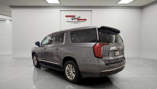 Satin Steel Metallic 2021 GMC Yukon XL SLT