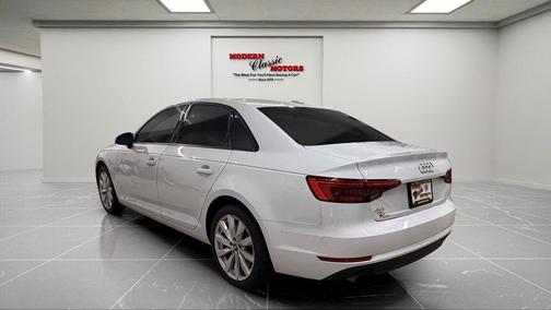 White 2017 Audi A4 2.0T Premium